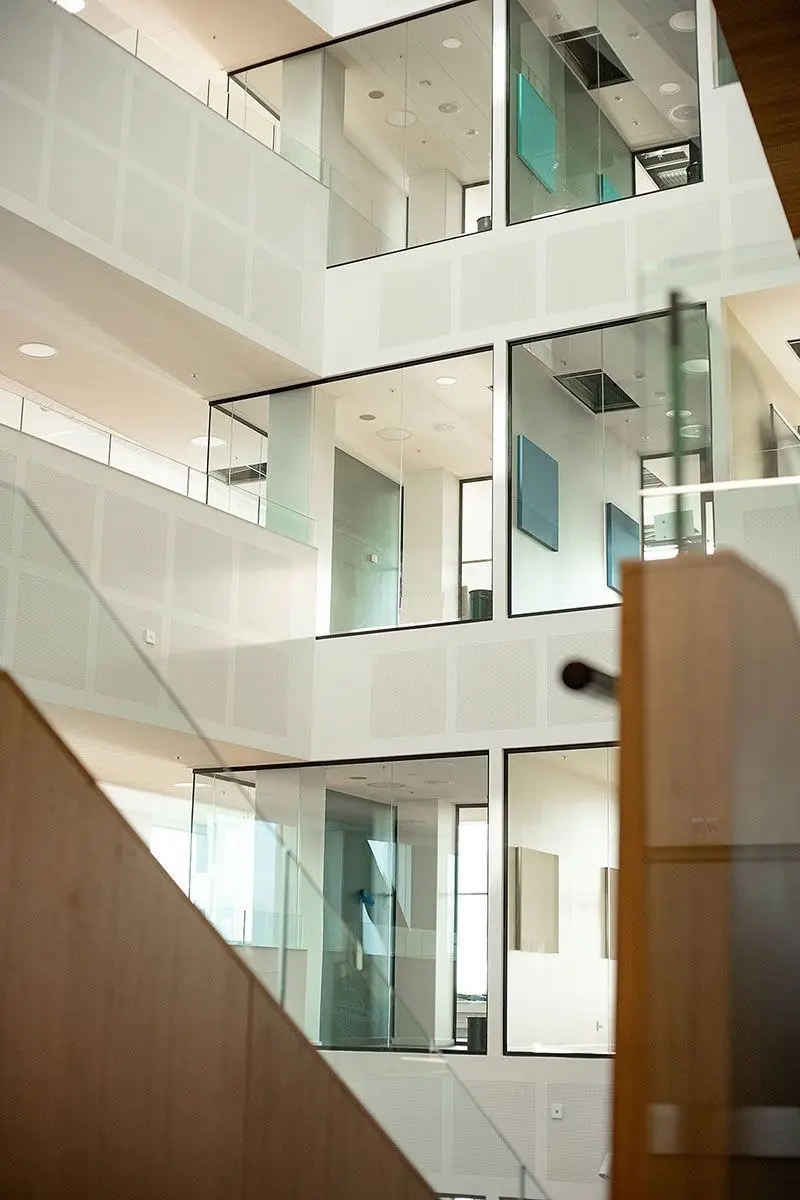 KHGLASS Tempered laminate glass HIGH TAASTRUP PROJECT